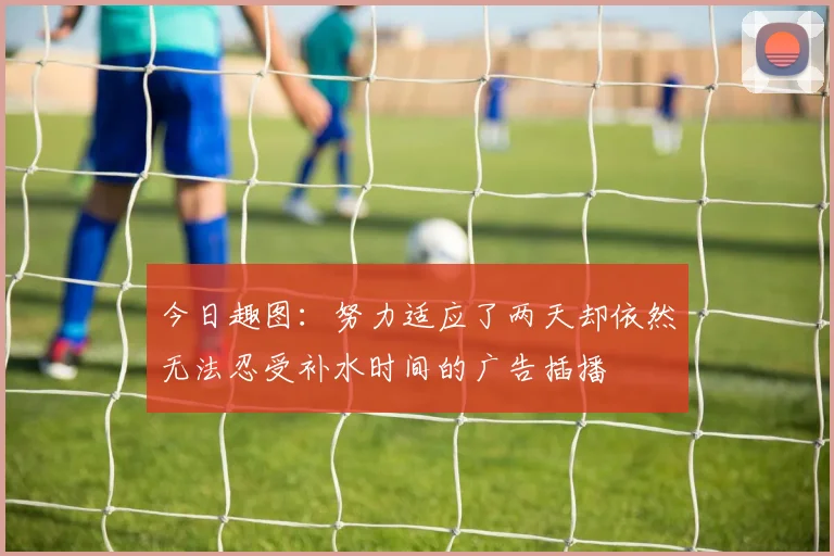 今日趣图：努力适应了两天却依然无法忍受补水时间的广告插播